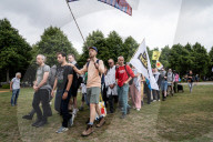 Extinction Rebellion  Trying To Block The Highway During The NATO Summit.