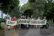 Extinction Rebellion  Trying To Block The Highway During The NATO Summit.