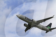 Airplanes Depart From Toronto Pearson International Airport In Mississauga