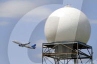 Airplanes Depart From Toronto Pearson International Airport In Mississauga