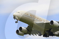 Airplanes Depart From Toronto Pearson International Airport In Mississauga