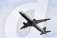 Airplanes Depart From Toronto Pearson International Airport In Mississauga