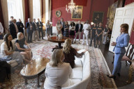 Rachel Reeves UK Chancellor of the Exchequer hosts the Sunday Times 100 Entrepreneurs reception