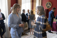 Rachel Reeves UK Chancellor of the Exchequer hosts the Sunday Times 100 Entrepreneurs reception