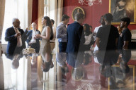 Rachel Reeves UK Chancellor of the Exchequer hosts the Sunday Times 100 Entrepreneurs reception