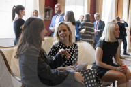 Rachel Reeves UK Chancellor of the Exchequer hosts the Sunday Times 100 Entrepreneurs reception