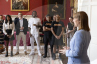 Rachel Reeves UK Chancellor of the Exchequer hosts the Sunday Times 100 Entrepreneurs reception