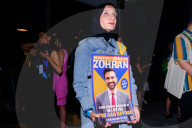 Zohran Mamdani greets supporters after winning the Democratic mayoral primary in Long Island City, New York