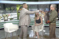 Scarlett Johansson brings baby dinosaur to TV interview