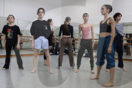 Rehearsal Of The Production "Atman, The Soul In Action," Mexico City