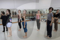 Rehearsal Of The Production "Atman, The Soul In Action," Mexico City