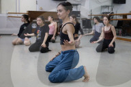 Rehearsal Of The Production "Atman, The Soul In Action," Mexico City