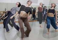 Rehearsal Of The Production "Atman, The Soul In Action," Mexico City