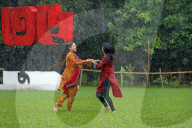 Rain Brings Relief To Dhaka 