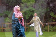 Rain Brings Relief To Dhaka 
