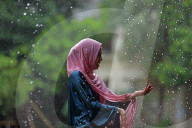 Rain Brings Relief To Dhaka 