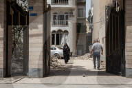 Tehran buildings and streets hit by Israeli bombs