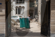 Tehran buildings and streets hit by Israeli bombs