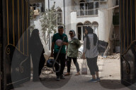 Tehran buildings and streets hit by Israeli bombs