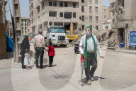Tehran buildings and streets hit by Israeli bombs