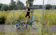 Body powered bike gives a full workout