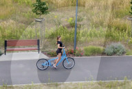 Body powered bike gives a full workout