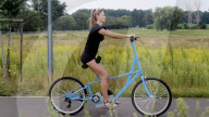 Body powered bike gives a full workout