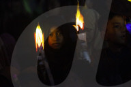 Torchlight Parade Welcoming Islamic New Year In Indonesia