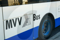MVV X Bus Logo On Vehicle In Munich