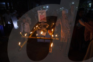 Torchlight Parade Welcoming Islamic New Year In Indonesia