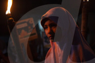 Torchlight Parade Welcoming Islamic New Year In Indonesia