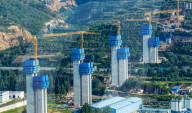 Qinglongjianhe Special Bridge Construction in Sanmenxia
