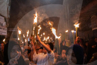 Torch Parade Welcomes Islamic New Year In Jakarta