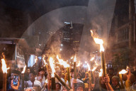 Torch Parade Welcomes Islamic New Year In Jakarta