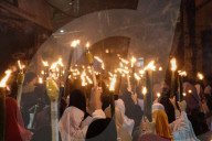 Torch Parade Welcomes Islamic New Year In Jakarta