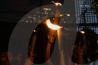 Torch Parade Welcomes Islamic New Year In Jakarta