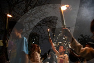 Torch Parade Welcomes Islamic New Year In Jakarta