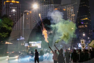Torch Parade Welcomes Islamic New Year In Jakarta