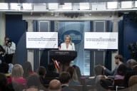 White House Press Bye  Secretary Karoline Leavitts 