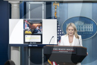 White House Press Bye  Secretary Karoline Leavitts 