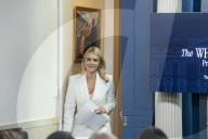 White House Press Bye  Secretary Karoline Leavitts 