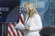 DC: Sec Leavitt hold a Middle East conflict press briefing