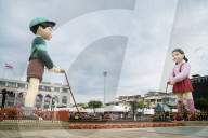 Thailand Unveils World's Largest 'Squid Game' Statues
