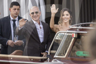 PEOPLE - Bezos-Hochzeit:  Jeff Bezos und Lauren Sanchez verlassen ihr Hotel