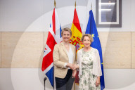 Home Secretary Yvette Cooper visits Spain
