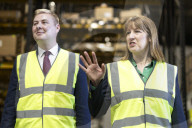 Rachel Reeves UK Chancellor of the Exchequer Rachel Reeves visits Cosy Direct in Burton-on-Trent.