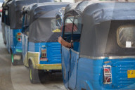 Bajay Three Wheel Transportation In Jakarta