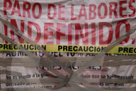 Active Strike At The Institute Of Forensic Sciences In Mexico City