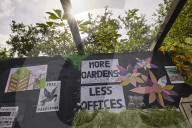 'Telly-shrubbies', morris dancers and living graffiti: Glastonbury's Shangri-La gets a revamp.