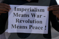 Activists Calls For Global Peace While Demonstrating Outside UN Office In Nepal